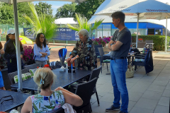 Gemütliches Zusammensein am Ende des Turniers